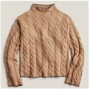 J Crew Cashmere Cable Knit Sweater